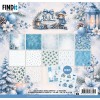 Paperpack - Berries Beauties - Blue Christmas 20 x 20 cm