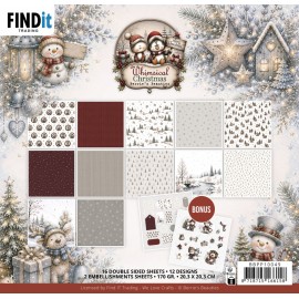 Paperpack - Berries Beauties - Whimsical Christmas 20 x 20 cm