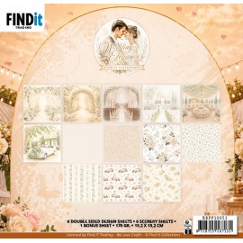 Find It Collection - Paperpack - Wedding Elegance - 15,2 x 15,2 cm