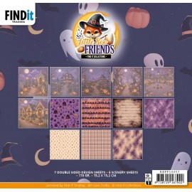 Paperpack - Find It Collection - Little Boo Friends - 15,2 x 15,2 cm