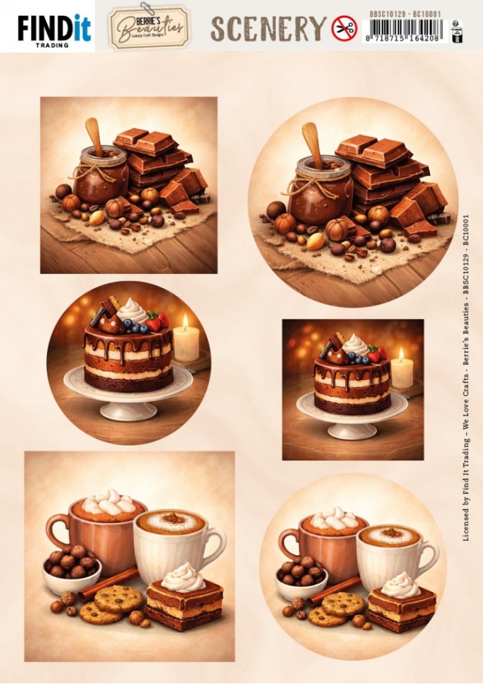 Scenery Push out - Berries Beauties - Sweet Moments (Gratis bij aankoop BCM10001)