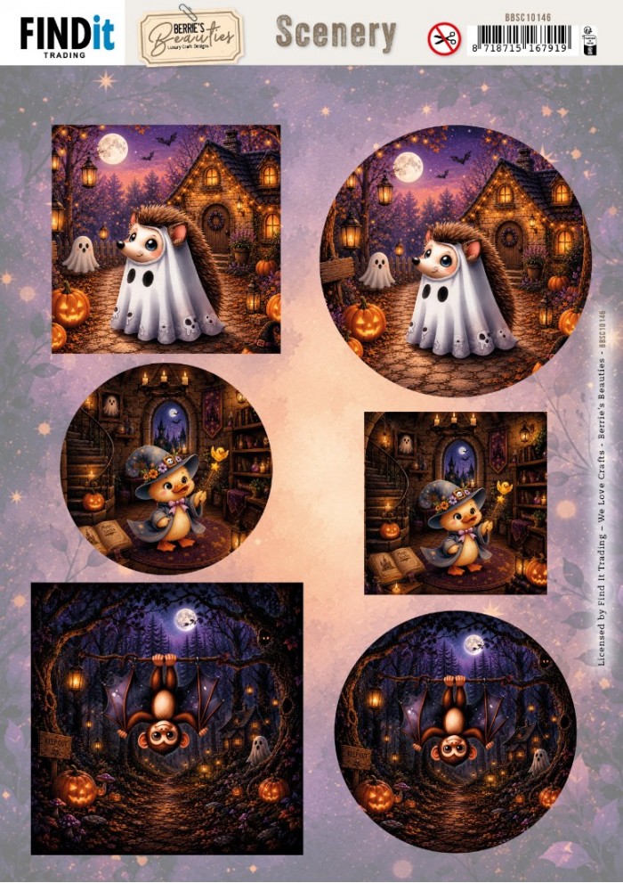 Scenery Push Out - Find It Collection - Little Boo Friends