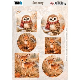 Scenery Push out - Find It Collection - Autumn Charm Scenery Push out - Find It Collection - Autumn Charm