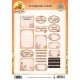 Berrie's Beauties Scrapbook Labels - Sweet Honey Bees - NL