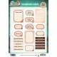 Berrie's Beauties Scrapbook Labels - Happy Gnomes - EN