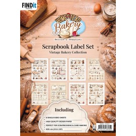 Berrie's Beauties Scrapbook Label Set