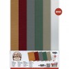 Linen Cardstock Pack - Berries Beauties - Whimsical Christmas - A4