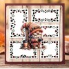 3D Pushout Sheet - Berries Beauties - Happy Gnomes - Coffee & Clicks