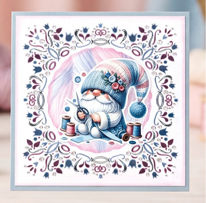 3D Pushout Sheet - Berries Beauties - Happy Gnomes - Sew Much Love