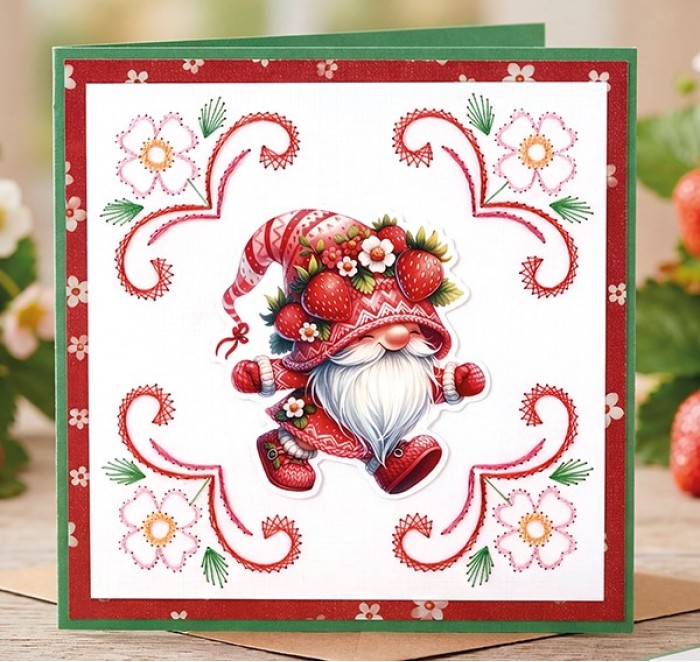 Paperpack - Berries Beauties - Happy Gnomes 20 x 20 cm