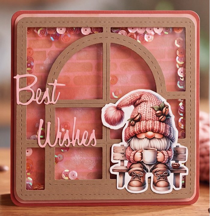 3D Pushout Sheet - Berries Beauties - Happy Gnomes - Coffee & Clicks