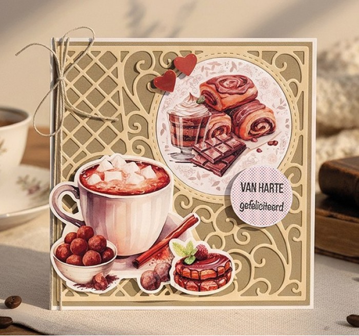 3D Pushout Sheet - Berries Beauties - Sweet Moments - Cookie Delights