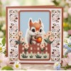 3D Cutting Sheet - Berries Beauties - Cute Animals - Forest Friends