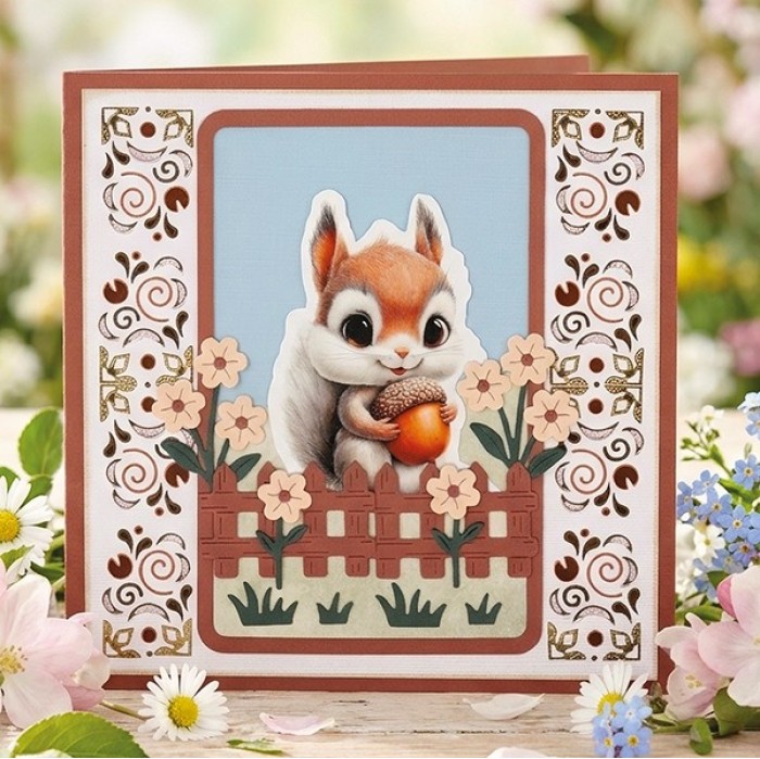 Cutting Sheet - Berries Beauties - Cute Animals - Mini