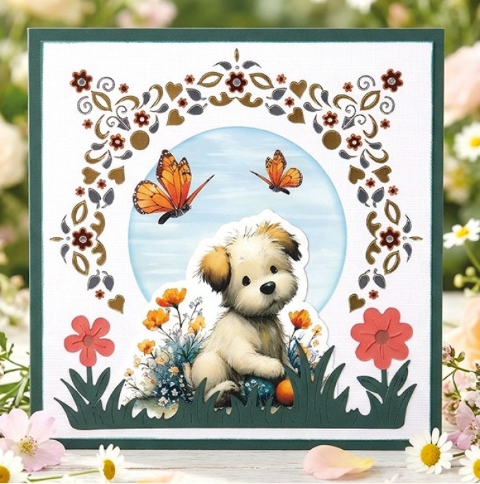 3D Cutting Sheet - Berries Beauties - Cute Animals - Garden Friends