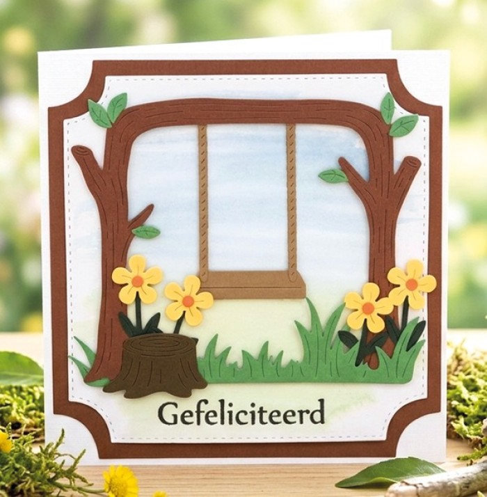 Paperpack - Berries Beauties - Cute Animals 20 x 20 cm