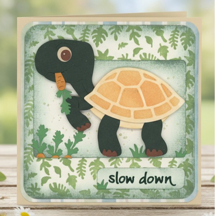 Dies - Berries Beauties - Cute Animals - Turtle