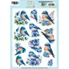 3D Cutting Sheet - Berries Beauties - Whispers of Nature - Blue
