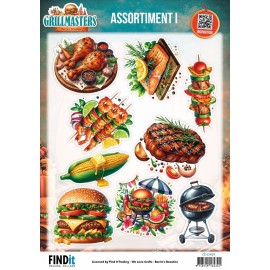 3D Cutting Sheet - Berries Beauties - Grillmasters - Assorti 1