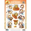 3D Cutting Sheet - Berries Beauties - Sweet Honey Bees - Honeycomb Friends