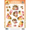 3D Cutting Sheet - Berries Beauties - Sweet Honey Bees - Honey Bee Delights