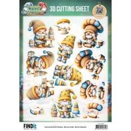 3D Cutting Sheet - Berries Beauties - Happy Gnomes - The Tiny Baker