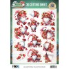 3D Cutting Sheet - Berries Beauties - Happy Gnomes - Berry Cute