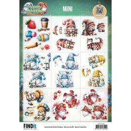 Cutting Sheet - Berries Beauties - Happy Gnomes - Mini