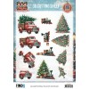 3D Cutting Sheet - Berries Beauties - Victorian Christmas Tales - Underneath The Christmas Tree