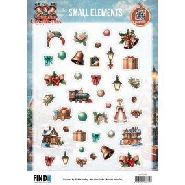 Cutting Sheet - Berries Beauties - Victorian Christmas Tales - Small Elements