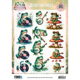 3D Cutting Sheet - Berries Beauties - Joyful Hoppers - Hopping Harmony