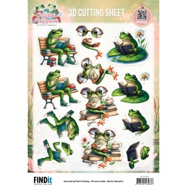 3D Cutting Sheet - Berries Beauties - Joyful Hoppers - Pondside Pages