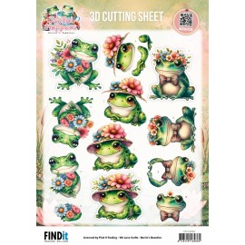 3D Cutting Sheet - Berries Beauties - Joyful Hoppers - Bouquet Of Joy