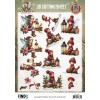 3D Cutting Sheet - Berries Beauties - Fairy Christmas - Lantern