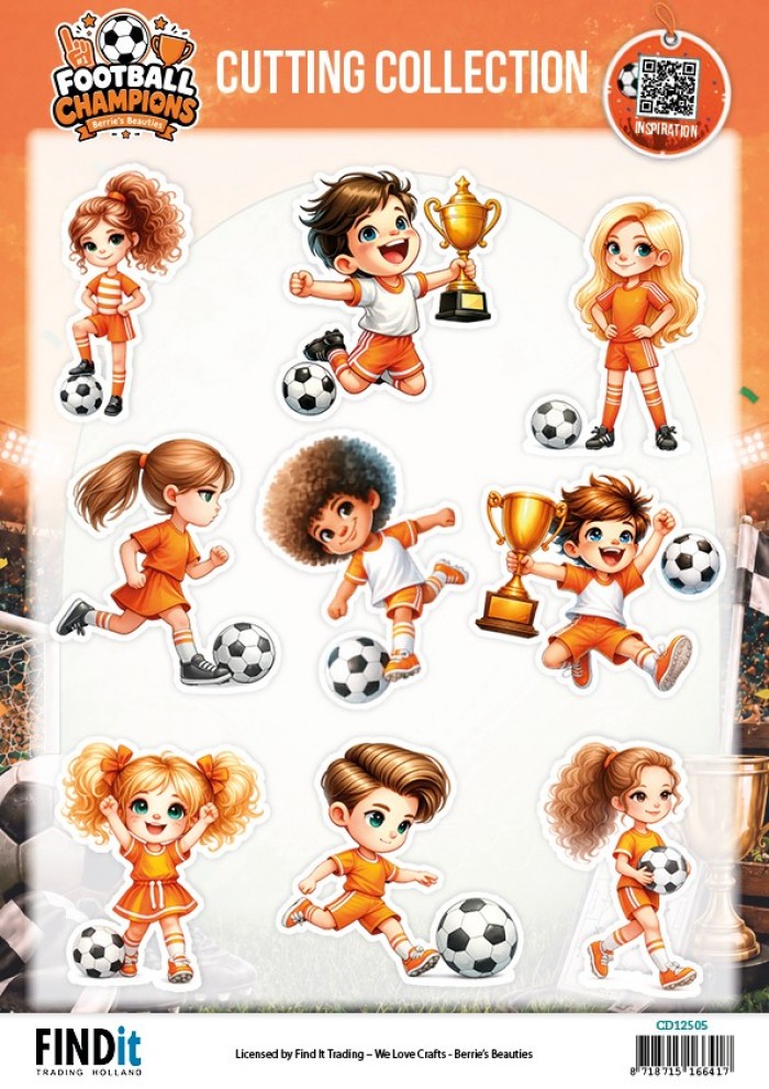 Cutting Collection - Berries Beauties - Football Champions - Orange Heroes
