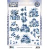 3D Cutting Sheet - Berries Beauties - Blue Christmas - Christmas Presents