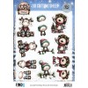 3D Cutting Sheet - Berries Beauties - Whimsical Christmas - Furry Friends
