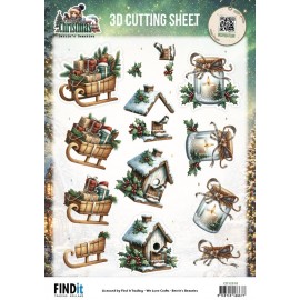 3D Cutting Sheet - Berries Beauties - Good Old Christmas - Variety 3D Cutting Sheet - Berries Beauties - Good Old Christmas - Variety