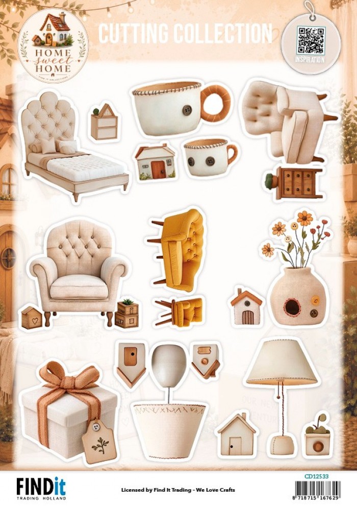 Find It Collection - Cutting Collection - Home Sweet Home - Homemade Happiness