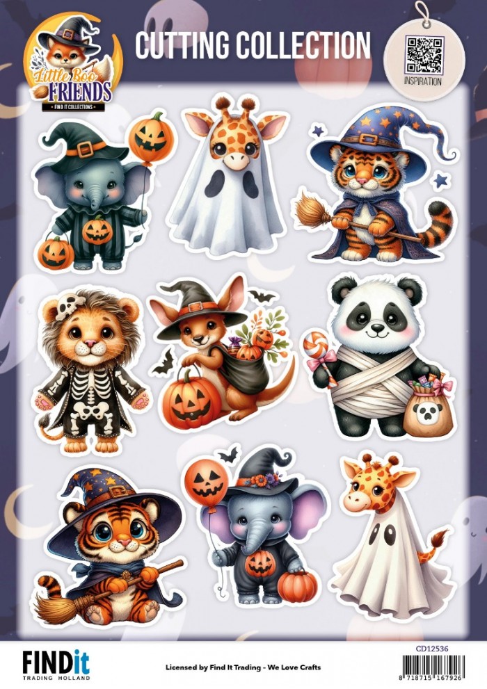 Find It Collection - Cutting Collection - Little Boo Friends - Spooky Safari