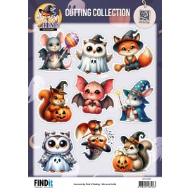 Find It Collection - Cutting Collection - Little Boo Friends - Scary Furries