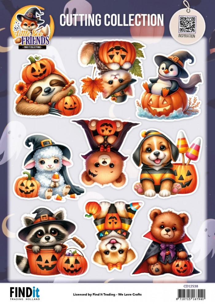 Find It Collection - Cutting Collection - Little Boo Friends - Pumpkin Buddies