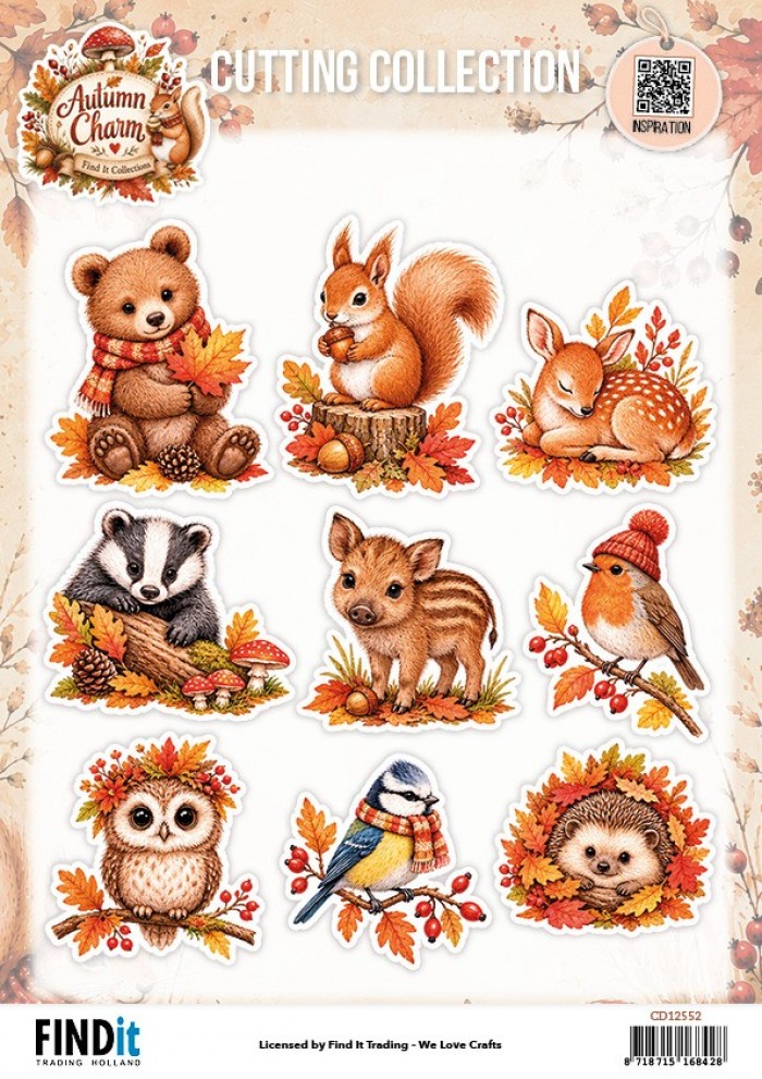 Find It Collection - Cutting Collection - Autumn Charm - Colors of Fall