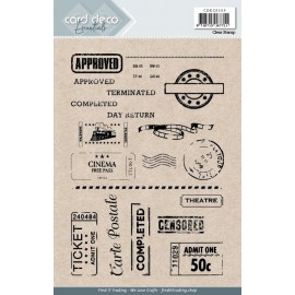 Card Deco Essentials - Clear Stamps - A5 Tickets