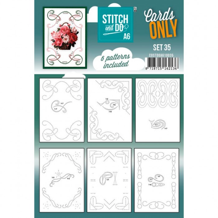 Stitch and Do - Cards Only A6 - Set 35