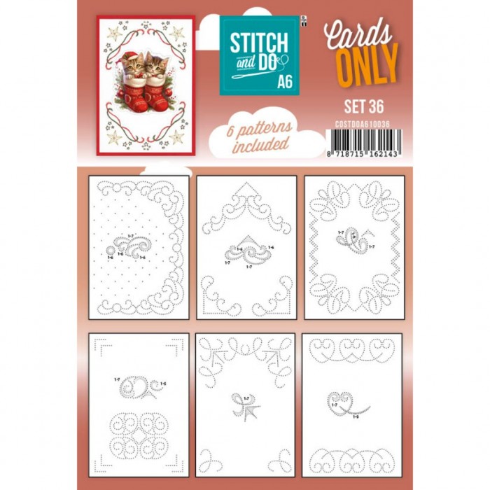 Stitch and Do - Cards Only A6 - Set 36