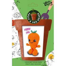 Knitty Critters Fruit and Veg - Carrot Cake