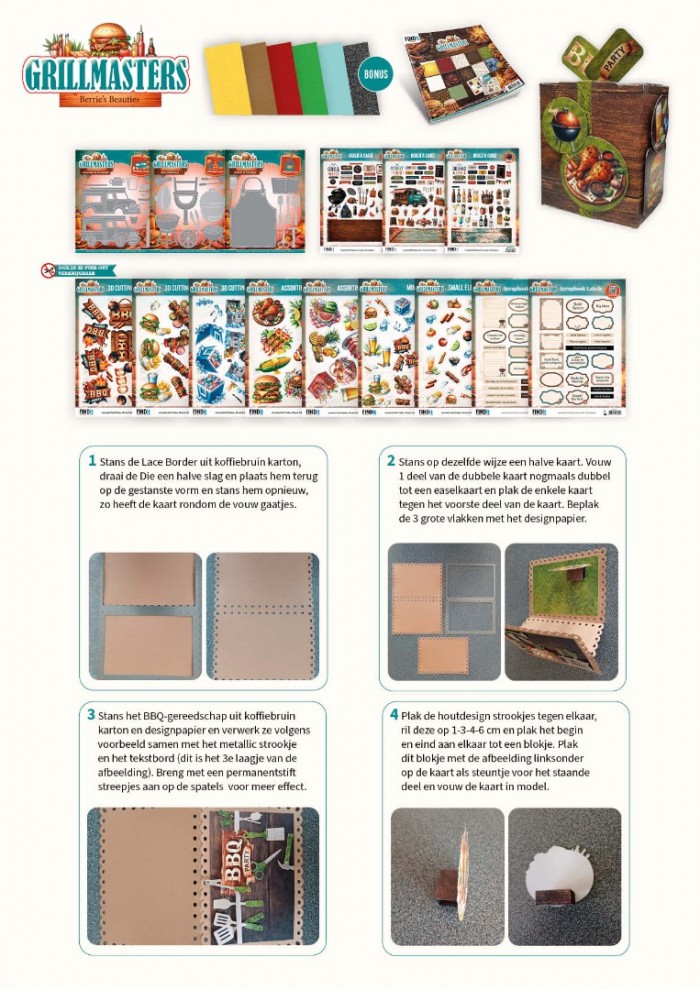 Berrie’s Beauties - Craft Moments Kit - Grillmasters