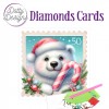 Dotty Designs Diamond Cards - Polar Bear Christmas