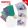 Hobbydots Cards 39 - Purple Flowers
